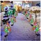 LED Solar Christmas Tree Lights 2 Pack Outdoor Decorations Solar Garden Stake Lights Waterproof Xmas Pathway Landscape Lighting for Holiday Party Yard Patio Driveway Decoration